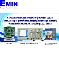 Prodigit provides new solution in battery discharge current waveform simulation