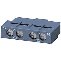 SIEMENS 3RV29011F Electromechanical Contactors TRANSVERSE AUX. SWITCH 2NO SCREW