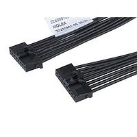Molex 224089-1084 Specialized Cables KK Plus 250-to-KK Plus 250 2.50mm P SR 600mm Lgth 8 Ckts Blk