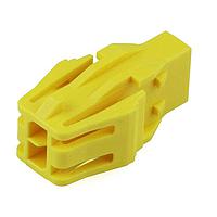 Molex 215922-0440 Plug Housing Micro-Fit+ Versa Color Plug Housing Dual Row 4 Ckts Panel Mount Ears GloWire Ylw