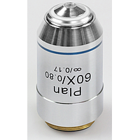 KERN OBB-A1270 Infinity E-plan objective lens, plan 60 x /0,8 W.D. (0,33 mm) (sprung)