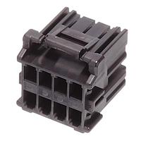Molex 505605-0801 Receptacle Housing CP3.3 RECPT 3.3mm DR 8CKT POLZ PsInLk BLK