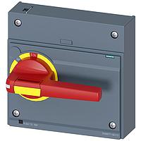 SIEMENS 3VA96770EK15 Front Rotary Operator BRKR 3VA55/65/66 ROT OPER FR Y/R