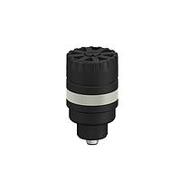 Banner Engineering TL50C1AKQ Tower Lights TL50 Pro Tower Light with IO-Link Audible, Compact Black Housing: 1 Lighted Segment; Voltage: 18-30 V dc; Environmental Rating: IP50; Colors: Multicolor; 4-pin M12 Integral QD