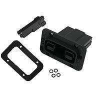 Anderson Power Products SBSX75A-PMREC-KIT-BLK Heavy Duty Power Connectors SBSX-75A PANEL MOUNT RECEPTACLE KIT, BLACK SIGNAL