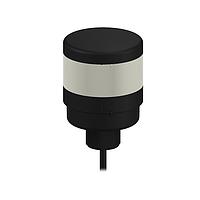 Banner Engineering TL70G Tower Lights TL70 Tower Light; Black Housing: 1-Color Indicator; Voltage: 12-30 V dc; Environmental Rating: IP65; Input: Bimodal; Colors: Green; 2 m (6.5 ft) Integral Cable