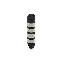 Banner Engineering TL504ALSKQ-B Tower Lights TL50 Pro Tower Light with IO-Link Sealed Loud Audible, Standard Black Housing: 4 Lighted Segment; Voltage: 18-30 V dc; Environmental Rating: IP50; Colors: Multicolor; 4-pin M12 Integral QD; Basic Operating Mode