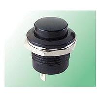 Shin Chin R13-507A-05-BB Standard Switches SPST OFF-(ON) BLACK