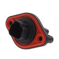 Amphenol SINE Systems AT04-2P-PM13 Connectors 2 Pin Rcpt Panel Mnt Self-Thread Blk Cap