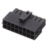 Molex 206461-1600 Receptacle Housing Micro-Fit Plus Rcpt Hsg 2X8