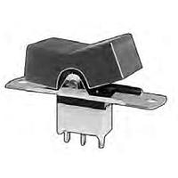 APEM SR47S00000014 Rocker Switches 4A 30VDC (On)Off(On) Grey Rckr Sldr Lug