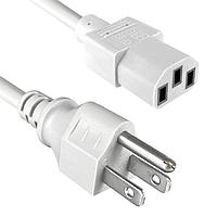 Qualtek Electronics 312011-06 AC Power Cord 16AWG 13A 2M NORTH AMER GRAY C13