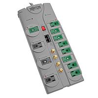 Tripp Lite TLP1210SATG Surge Protectors ECO SURGE 12 OUT GRN 10FT CORD TEL/COAX