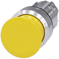 SIEMENS A6X30138908 Mushroom MUSHROOM PUSHBUTTON. 30MM. YELLOW