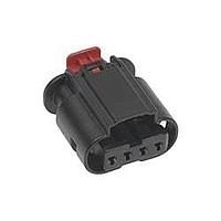 Molex 34900-4115 Housings MXP120 1.2MM SEALED RCPT 1X4 YEL KEYF/04