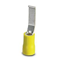 PHOENIX CONTACT 3240047 Knife Disconnect Flat pin cbl lug,ylw 4 - 6 mm2
