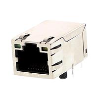 Molex 48025-1190 Magnetic Jack R/A 8/8 RJ45 MAGNETIC W/GY LED