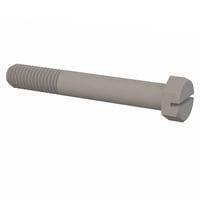 Essentra Components 3250013350 Slotted Hex Slotted Hex Screw, 1/2-13 Thread, 3 1/2 Lg