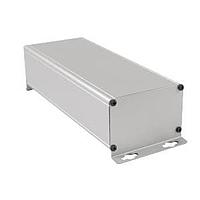 Hammond Manufacturing 1455ZT2201 PC Board Wallmount Aluminum 8.66x3.5x2.2" Clear