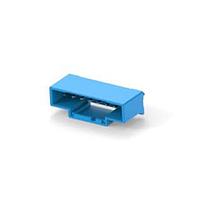 AMP Connectors - TE Connectivity 8-1971798-2 Shrouded GI CONN 2.5 HDR 8P BLUE