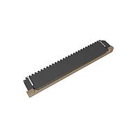 Amphenol FCI SFW26R-4STAE1LF Board Mount 1.00mm Flex Connector, SFW-R series, 26 Position, Top side Contact, Side Entry Surface Mount ZIF Connector, Lead Free, with Cable Lock, Selective Gold plated Terminals with Tin-plate Solder-tail.