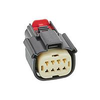 Molex 33472-4924 Automotive Connectors MX150 Mat-Sealed F Conn Assembly DR 8 CKT Keying  Option C w/CPA
