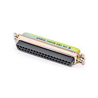 Cinch DCUR37P Micro-D D-Sub Connectors DSUB 37M CRIMP R GF ZINC