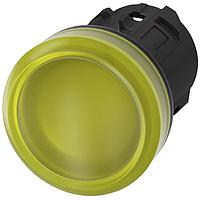 SIEMENS A6X30137763 Flat Button INDICATOR LIGHT. YELLOW