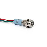 Dialight 620-1124-117F LED Panel Mount Indicators 8mm Protruding RGB 24VDC