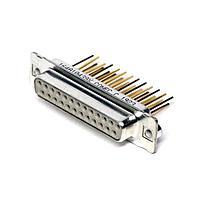 Amphenol CONEC 164A10439X Receptacle 25P DSUB SOCKET STRT WIRE WRAP THRU-HOLE