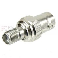 Fairview Microwave  SM4713 SMA Female to BNC Female Adapter (4 Ghz)