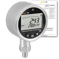 PCE DPG 3-ICA Pressure Gauge (-1~3 bar; ISO Calibration Certificate)