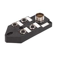 Molex 1202480046 Circular Metric Connectors MPIS M12 JunBx TpMnt 5P/8PT BK 10M DUAL