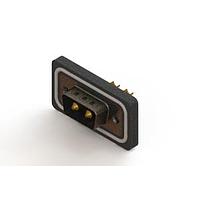EDAC 627W2W2-622-2N2 Mixed Contact D-Sub Connectors Vertical Waterproof Power Combo D-Sub Connector