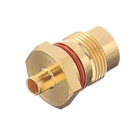 Amphenol SV Microwave SF6545-6003 Cable Connectors PN F Bulkhead Conn for .141 Cbl