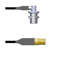 Amphenol Custom Cable Q-1S03X0008060i RF Cable Assemblies N-RJB/SMB-SP RG58 60I