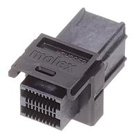 Molex 76867-1011 Receptacles iPassPlus HD IntRec Asy 1x1 0.76Au Sn12G