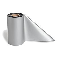 HellermannTyton TT822OUT8 Thermal Transfer Ribbon Thermal Transfer Ribbon, 4.33" x 984', 1" Core, PET, Silver, 1/pkg