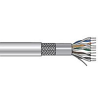 Alpha Wire 6224C SL002 Multi-Conductor Cables 24 AWG, 4 Pair Communication Cable, Shielded, 500 ft  - Slate