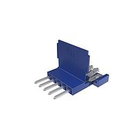 Amphenol FCI 66226-005LF Connectors Clincher™ Flex Connectors, Pin Assembly, Single row, 5 Positions, 2.54mm (.100in) Pitch.