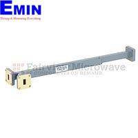 Fairview FMWCP1007 30 dB WR-34 Directional Waveguide Broadwall Coupler With UG-1530/U Square Cover Flange and E-Plane Coupled Port from 22 GHz to 33 GHz