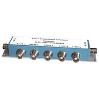 Trompeter / Cinch Connectivity Solutions TEBC-1005 Face - 5 Stub MIL-STD-1553 Data Bus Coupler 5 Stub
