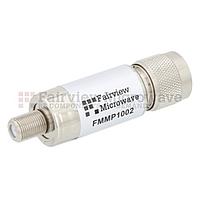 Fairview FMMP1002 Matching Pad 50 Ohm N Male To 75 Ohm F Female Operating From 0.009 MHz to 3 GHz RoHS Compliant
