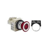 SCHNEIDER 9001KR9P35RH13 Pushbutton Switches PSH BTTN 600VAC 10A 30MM, Type K