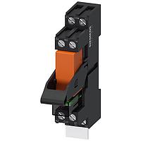 SIEMENS LZS:RT3A4L24 Industrial Relays PLUG-IN RELAY,24VDC, 1 CO,RED LED