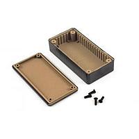 Hammond Manufacturing 1591RABK EMI/RFI Shielded FR ABS+RFI/EMI Coat 3.9x2x0.8" Black