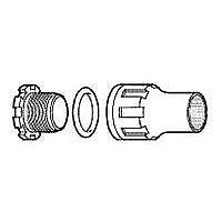 Raychem - TE Connectivity CES-5 End Cap HS STANDARD CES 1 LEG, 69.85-36.32mm
