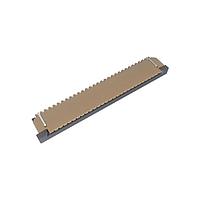 Amphenol FCI SFW28R-2STE1LF Board Mount 1.00mm Flex Connector, SFW-R series, 28 Position, Top side Contact, Side Entry Surface Mount ZIF Connector, Lead Free.