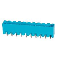 Same Sky (formerly CUI Devices) TBP01R2-508-10BE Headers Terminal block, pluggable, 5.08, receptical, 10 pole, blue