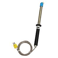 Palmer Wahl TC809H-12 Thermocouple Type K Heavy Duty Surface Probe with 45° Tip (1200°F)